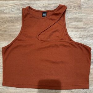 Burnt Orange Crop Top